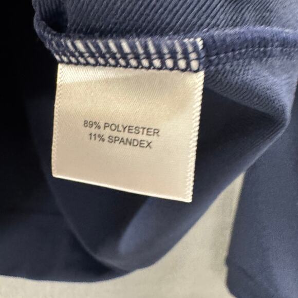 Peter Millar 1/4 Zip Mens Medium Blue Perth Performance Golf Top MOTOR SUPPLY - Picture 5 of 7